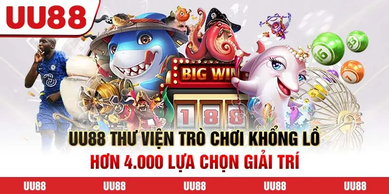 Thư Viện Trò Chơi Khổng Lồ – Hơn 4.000 Lựa Chọn Giải Trí